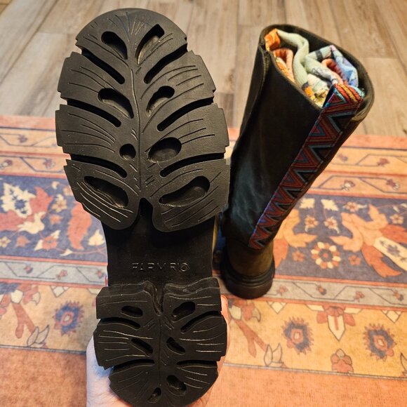 Farm Rio Suede Boots - Picture 4 of 6